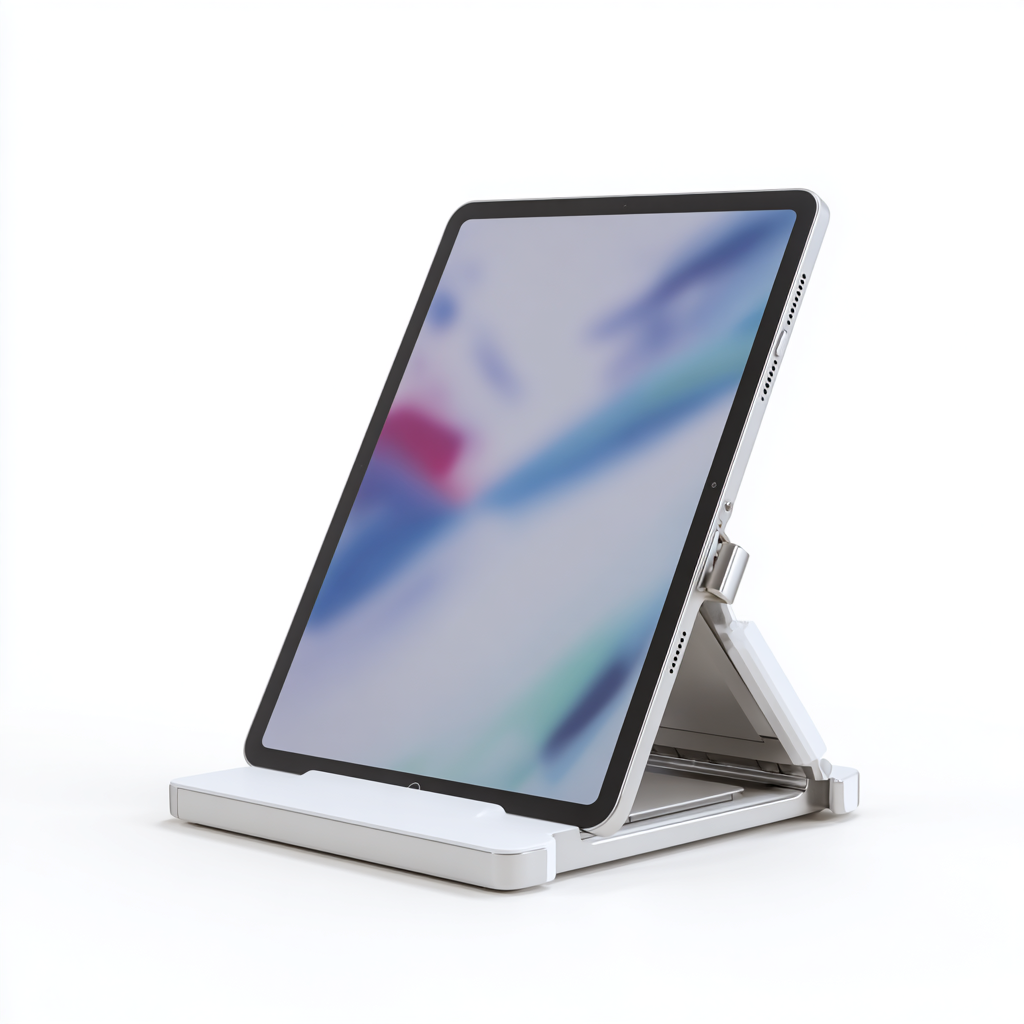 Traviso Classic Aluminum Tablet Stand - Studio Silver